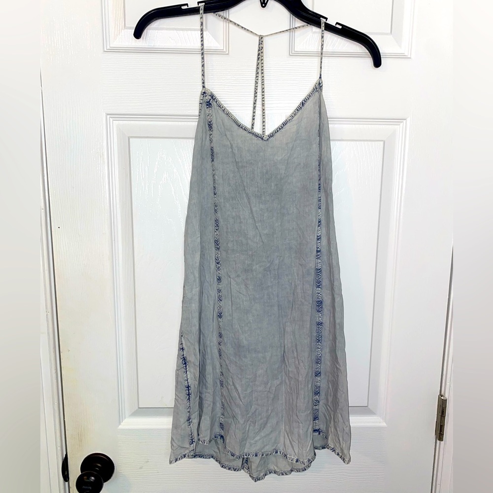 BP washed denim sundress. Size S
